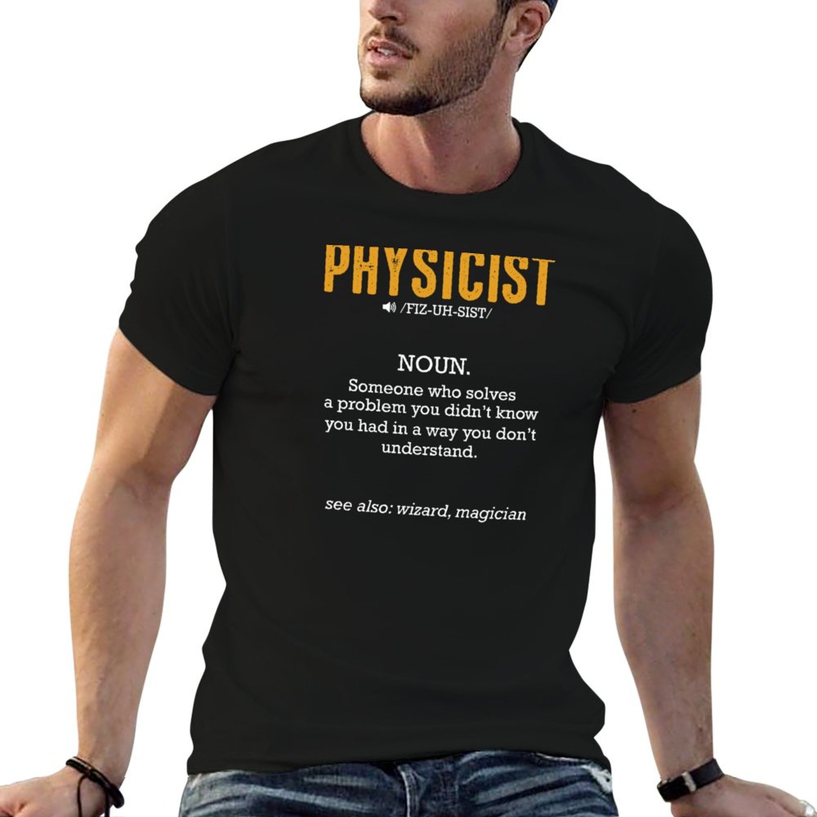 Street Fashion Definition - T-shirt con definizione di fisico, scienza,