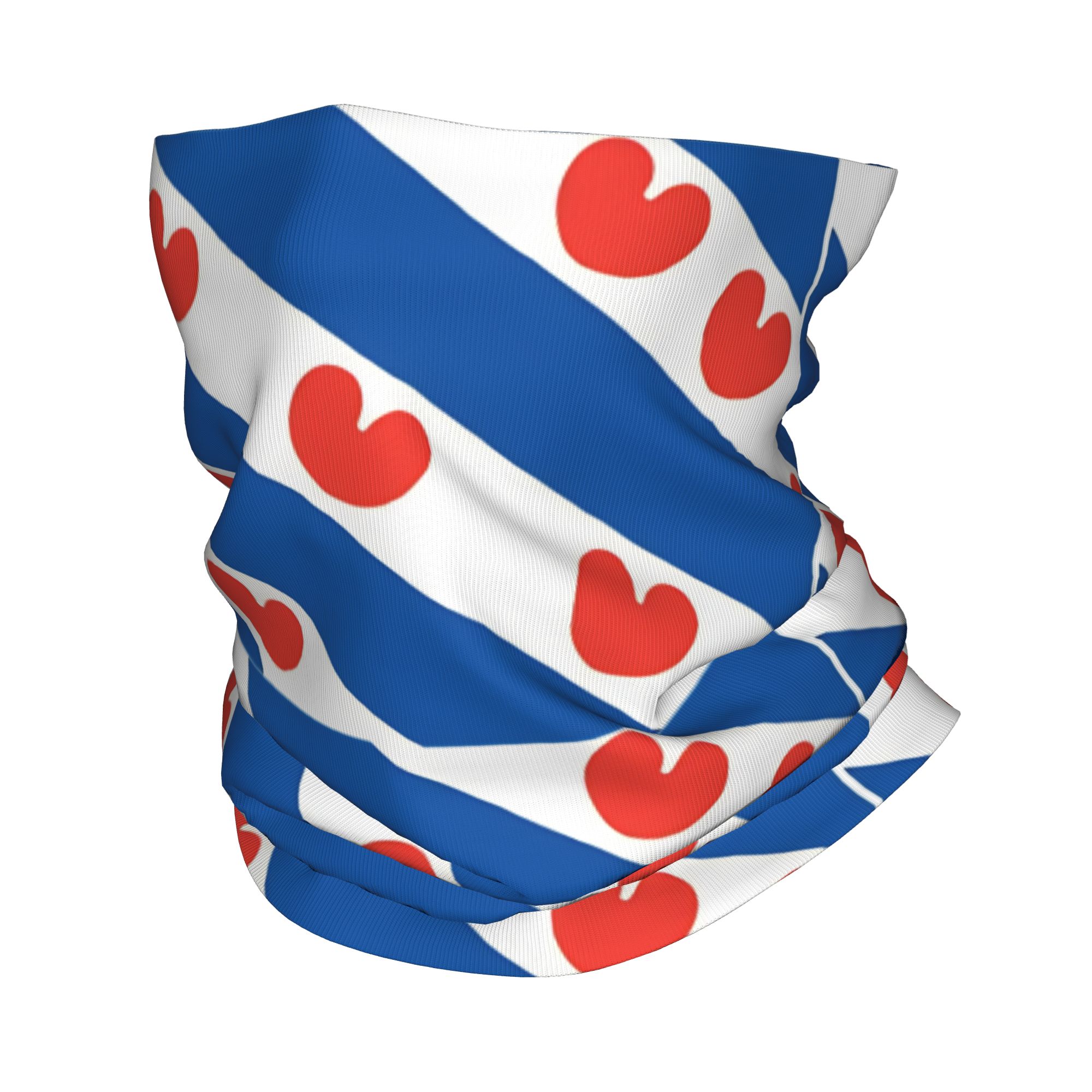Balaclava Face Mask - Bandana con Bandiera della Friesland, Maschera
