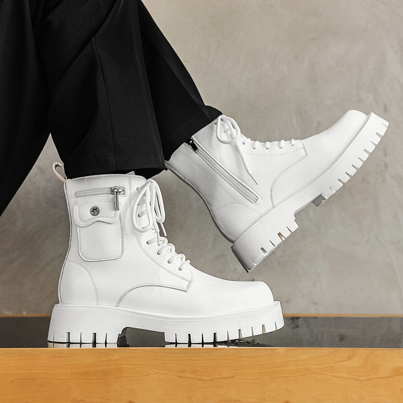 Street Fashion Trends 2025 - 2025 Trend Uomo Stivali Sneakers Outdoor