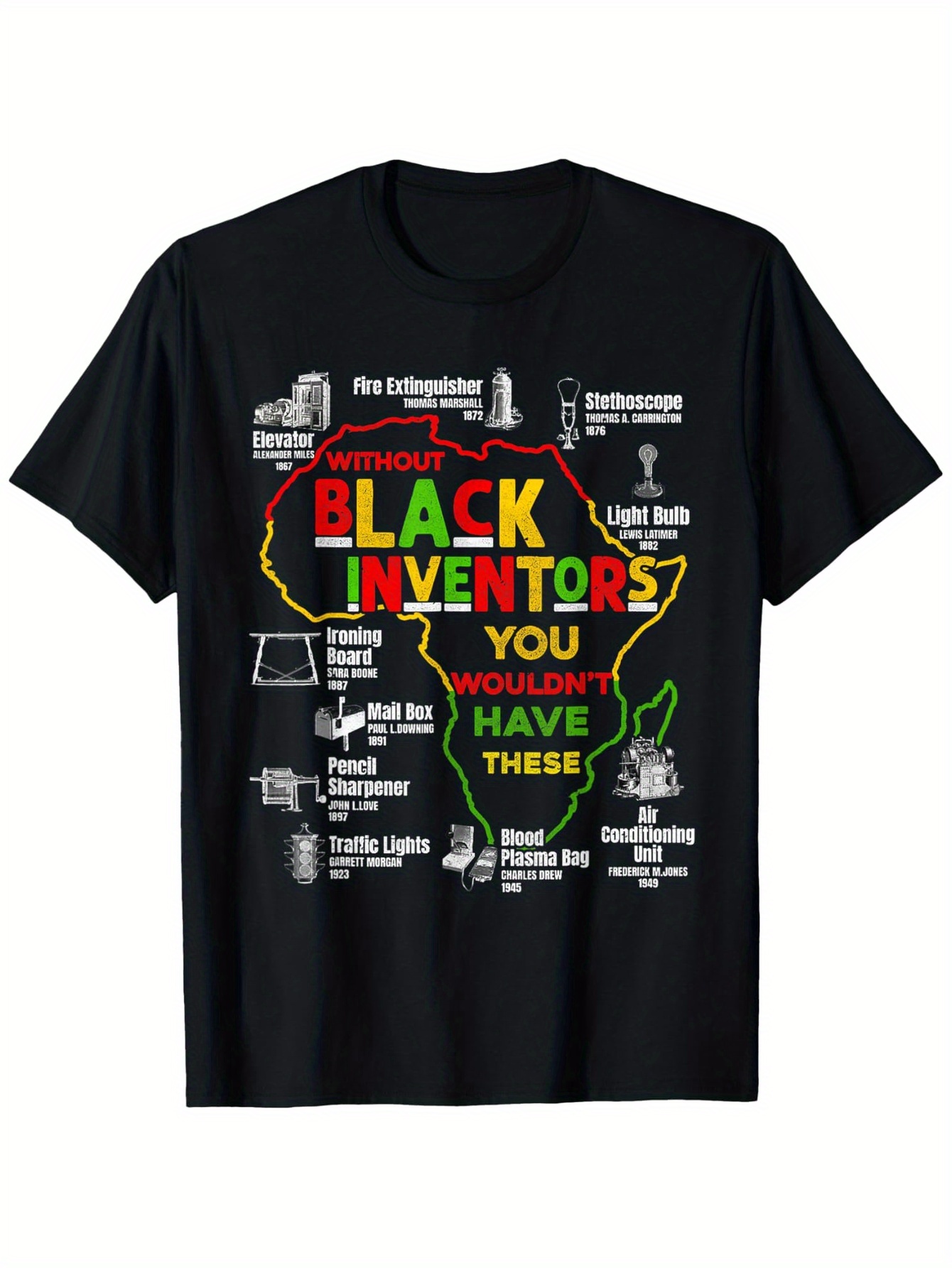 Street Fashion History - T-shirt Nera per Uomo e Donna
