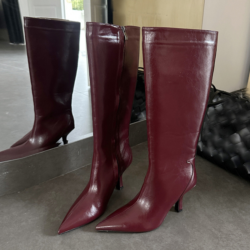 Street Fashion Ladies - Liyke Stivali al ginocchio con punta