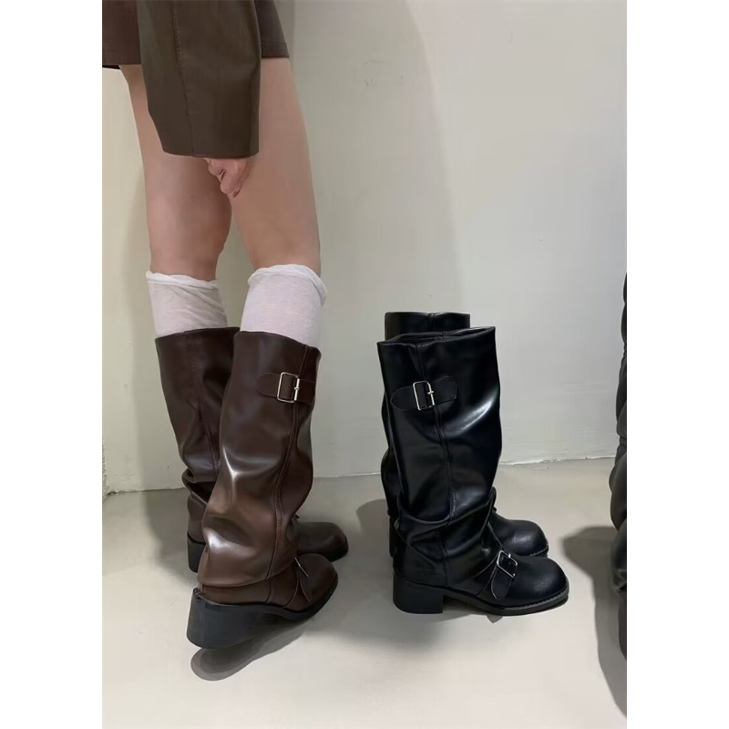 Street Fashion Trends 2025 - 2025nuove stivali da donna piattaforma alta