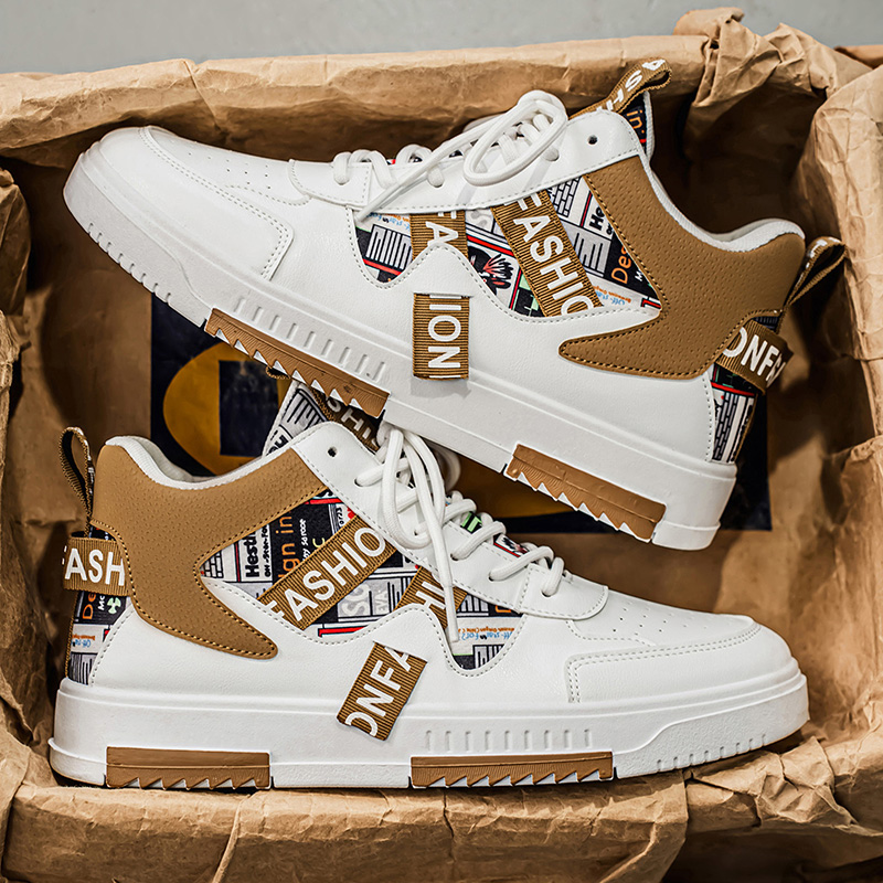 Street Fashion Trends 2025 - 2025 Scarpe casual alte da uomo
