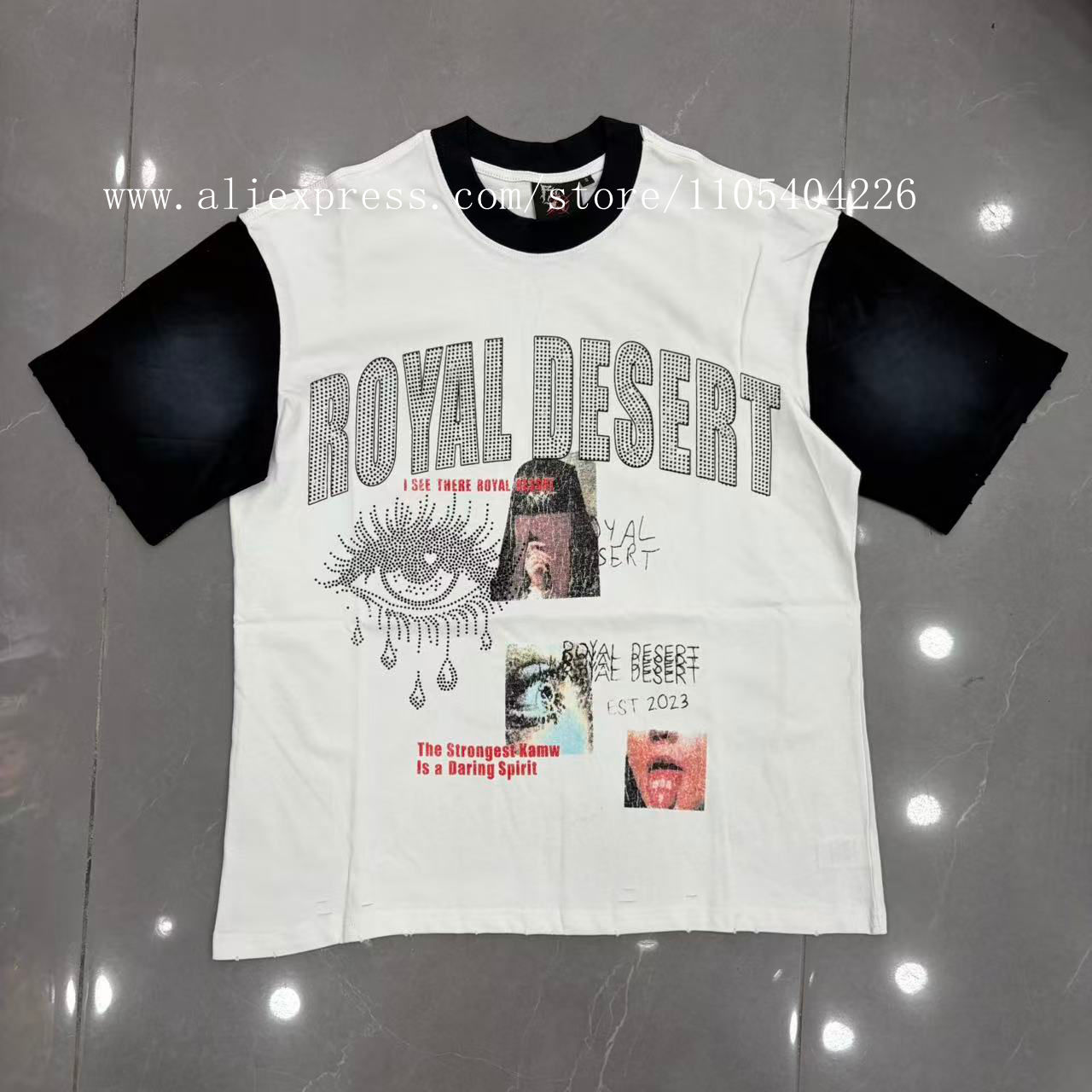 Street Fashion Definition - T-shirt a maniche corte in puro
