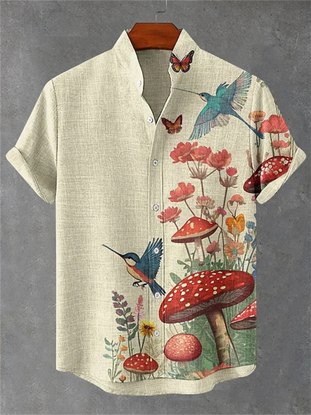 Street Fashion Men - Camicia estiva da uomo in lino