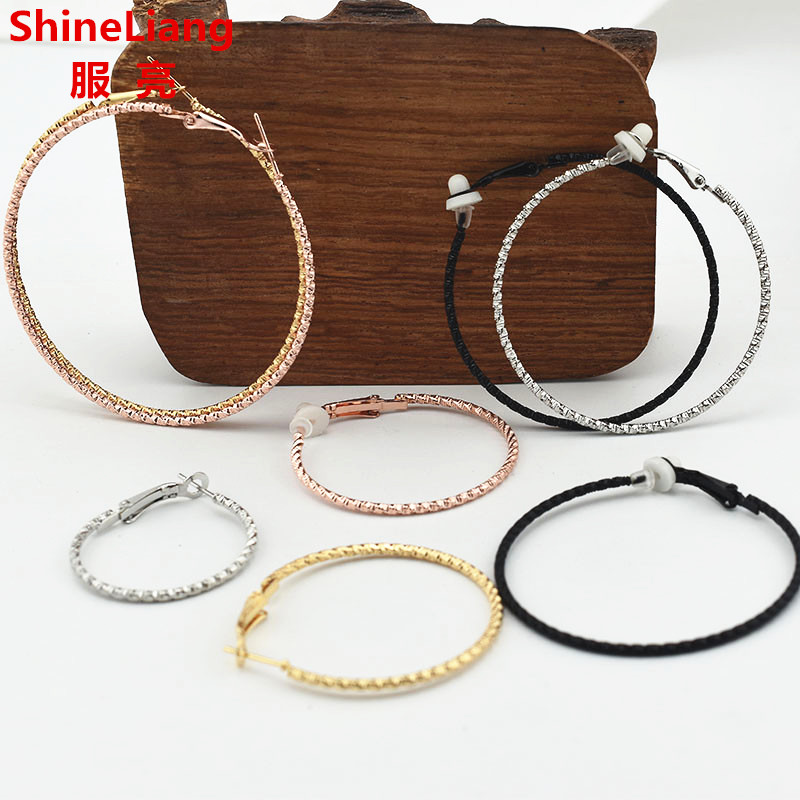 Street Fashion Earrings - Orecchini a clip da donna Cerchio