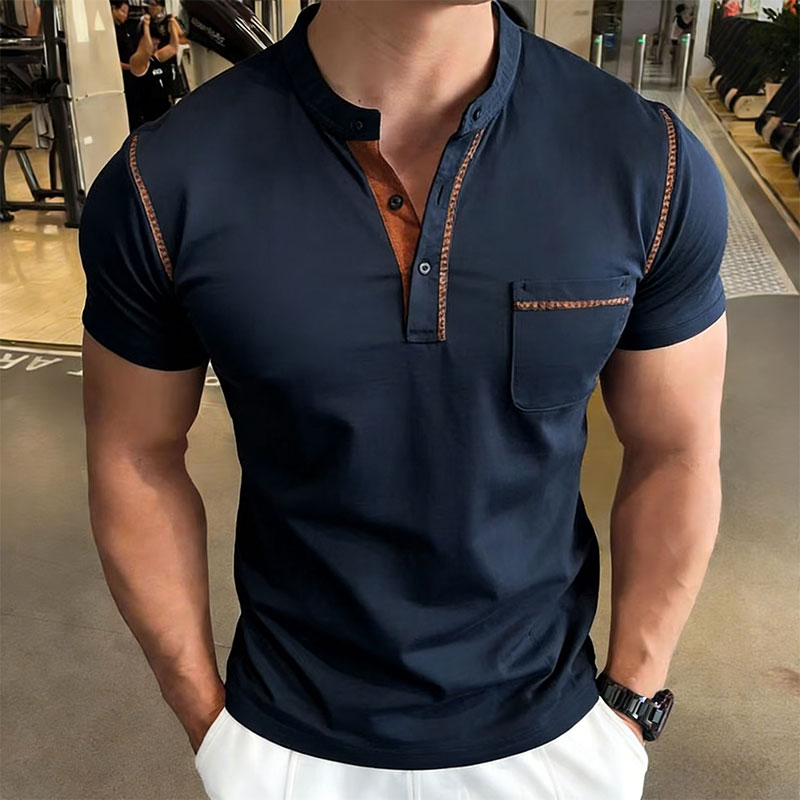 Street Fashion Men - Nuova Polo da Golf Estiva da