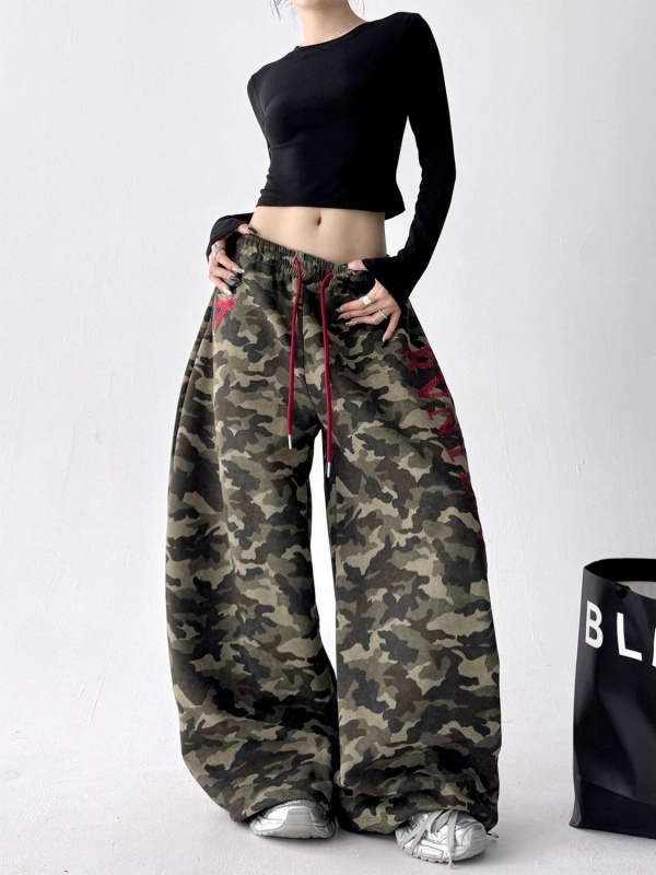 Cargo Pant Wide - Pantaloni Cargo da Lavoro Americani Retrò