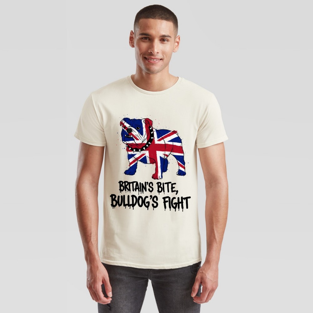 T-shirt Bulldog Union Jack T-s - Street Fashion Uk recensione e prezzo