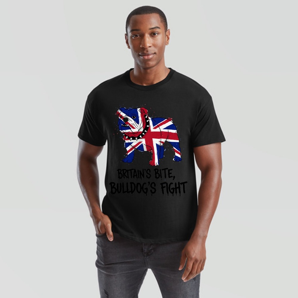 T-shirt Bulldog Union Jack T-s - Street Fashion Uk recensione e prezzo