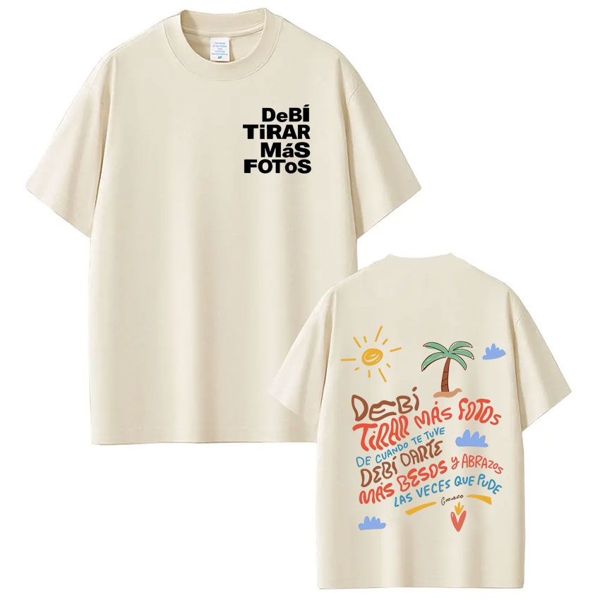 T-shirt Rapper Bad Bunny Debi  - Foto Street Fashion recensione e prezzo
