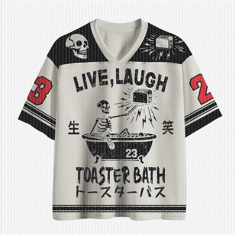 T-shirt in jersey a rete con s - Street Fashion Jersey recensione e prezzo