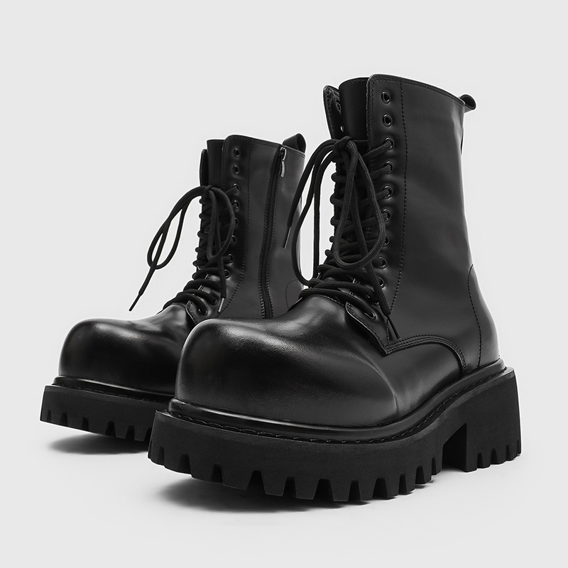 Stivali Alti in Pelle per Copp - Street Fashion Couple recensione e prezzo
