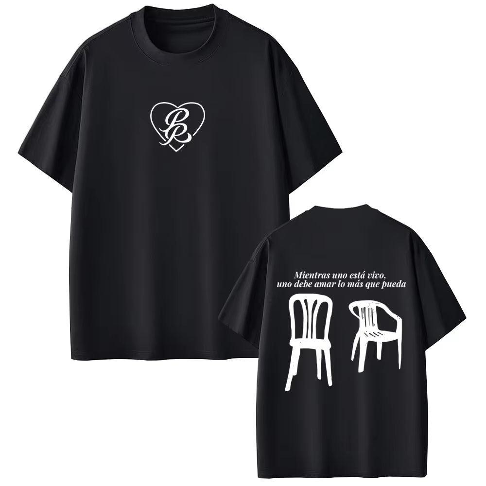T-shirt Rapper Bad Bunny 2026  - Foto Street Fashion recensione e prezzo