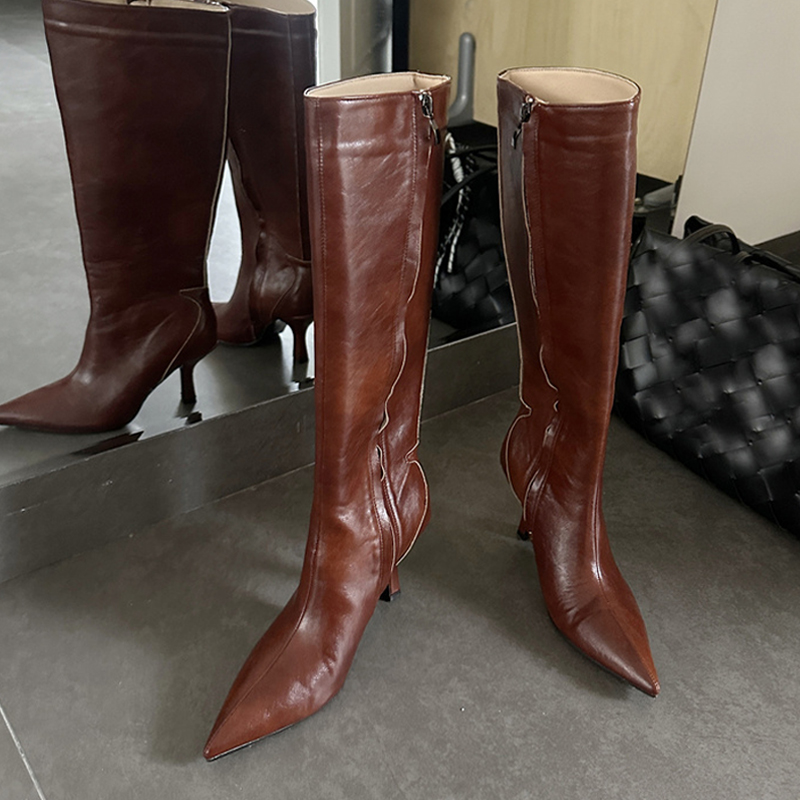 Liyke Stivali al ginocchio con - Street Fashion Ladies recensione e prezzo