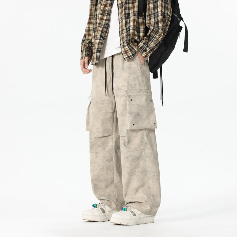 Tasca elastica a vita alta da  - Cargo Pant Wide recensione e prezzo