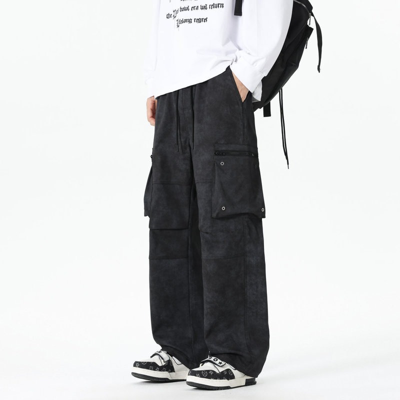 Tasca elastica a vita alta da  - Cargo Pant Wide recensione e prezzo