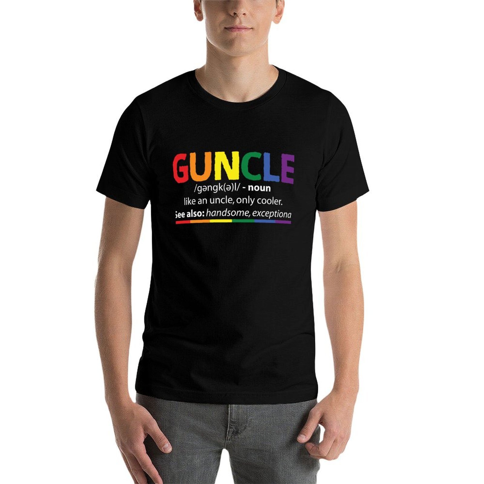 Guncle - T-shirt con la defini - Street Fashion Definition recensione e prezzo