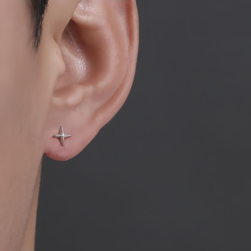 Orecchini a bottone in lega da - Street Fashion Earrings recensione e prezzo