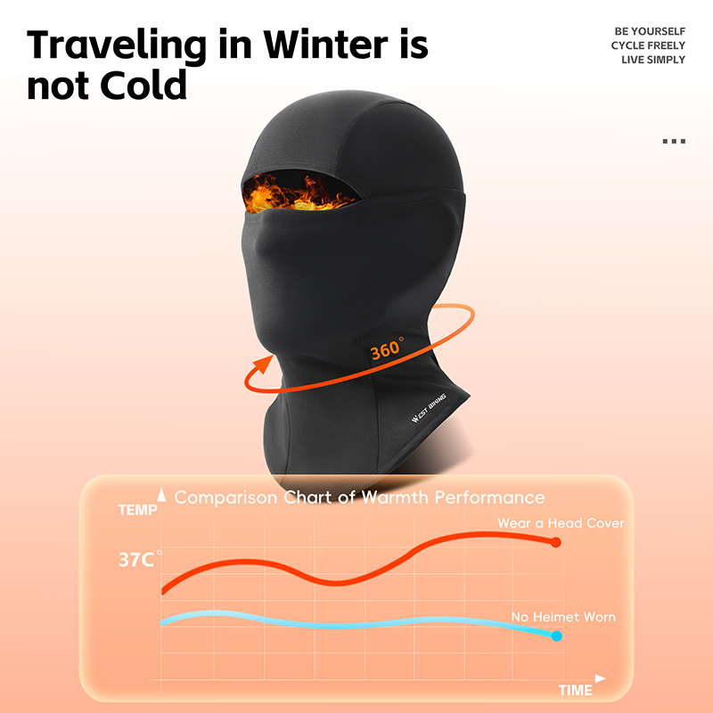 WEST BIKING Passamontagna Term - Balaclava Face Mask recensione e prezzo