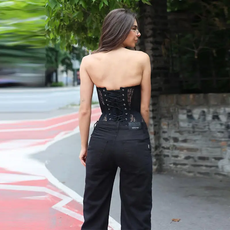 Hottie Top in pizzo cavo sexy  - Street Fashion Photography recensione e prezzo