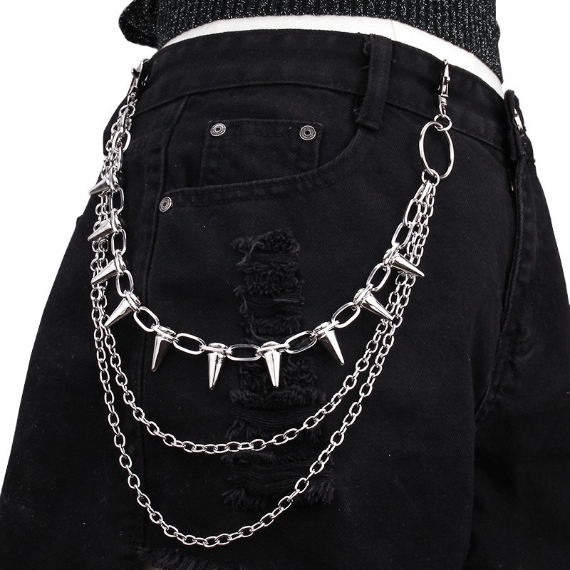 Hip Hop Punk Rock Pantaloni in - Street Fashion Jewelry recensione e prezzo