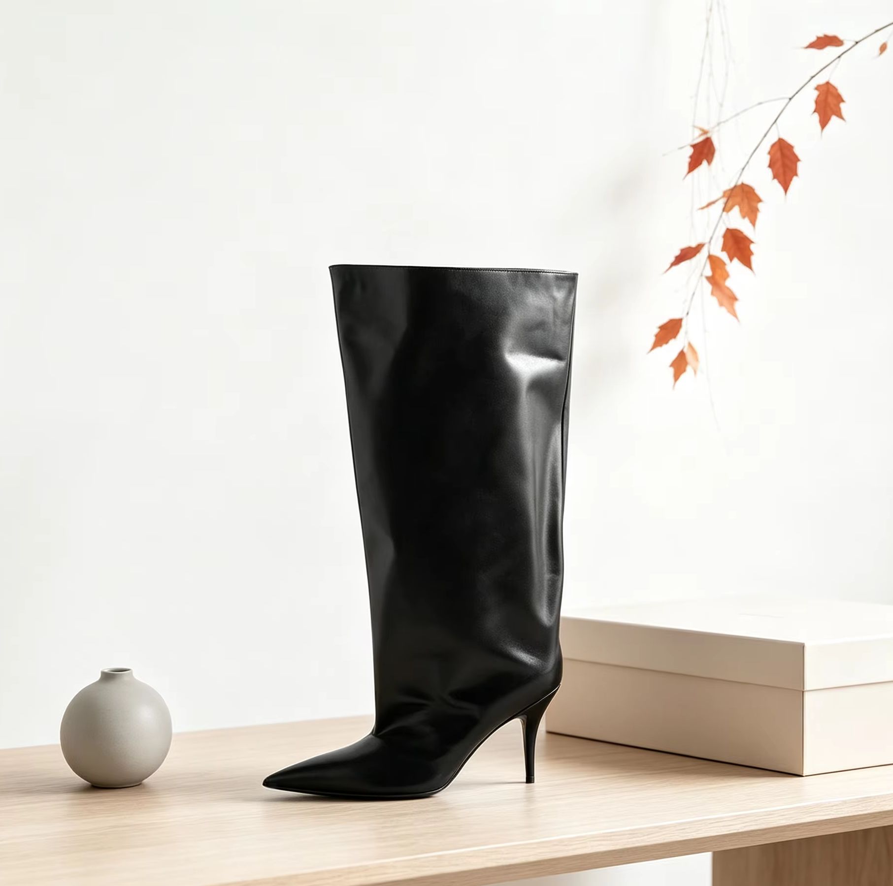 Stivali alti al ginocchio con  - Street Fashion Ladies recensione e prezzo