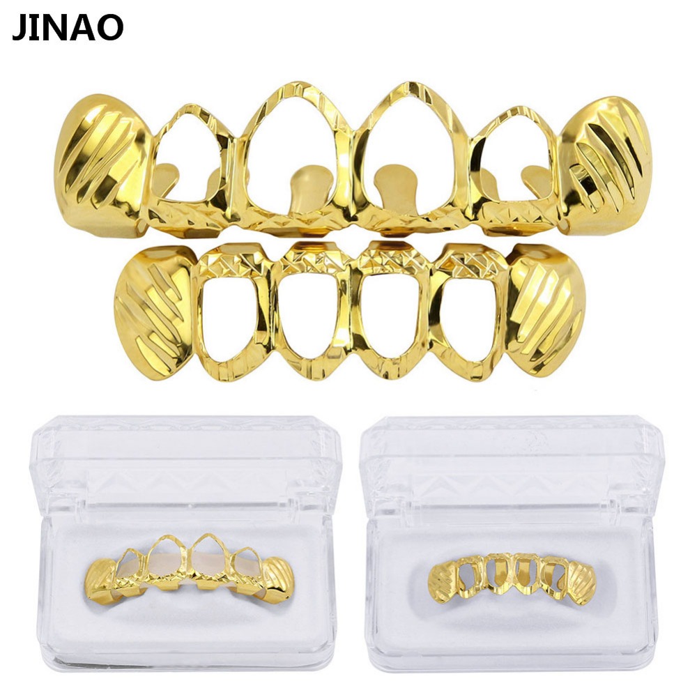 JINAO New Fit d-cut Grillz Set - Street Fashion Jewelry recensione e prezzo