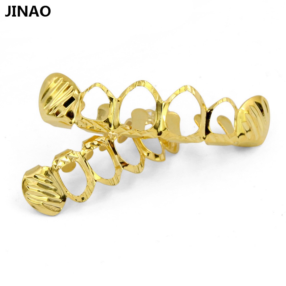 JINAO New Fit d-cut Grillz Set - Street Fashion Jewelry recensione e prezzo