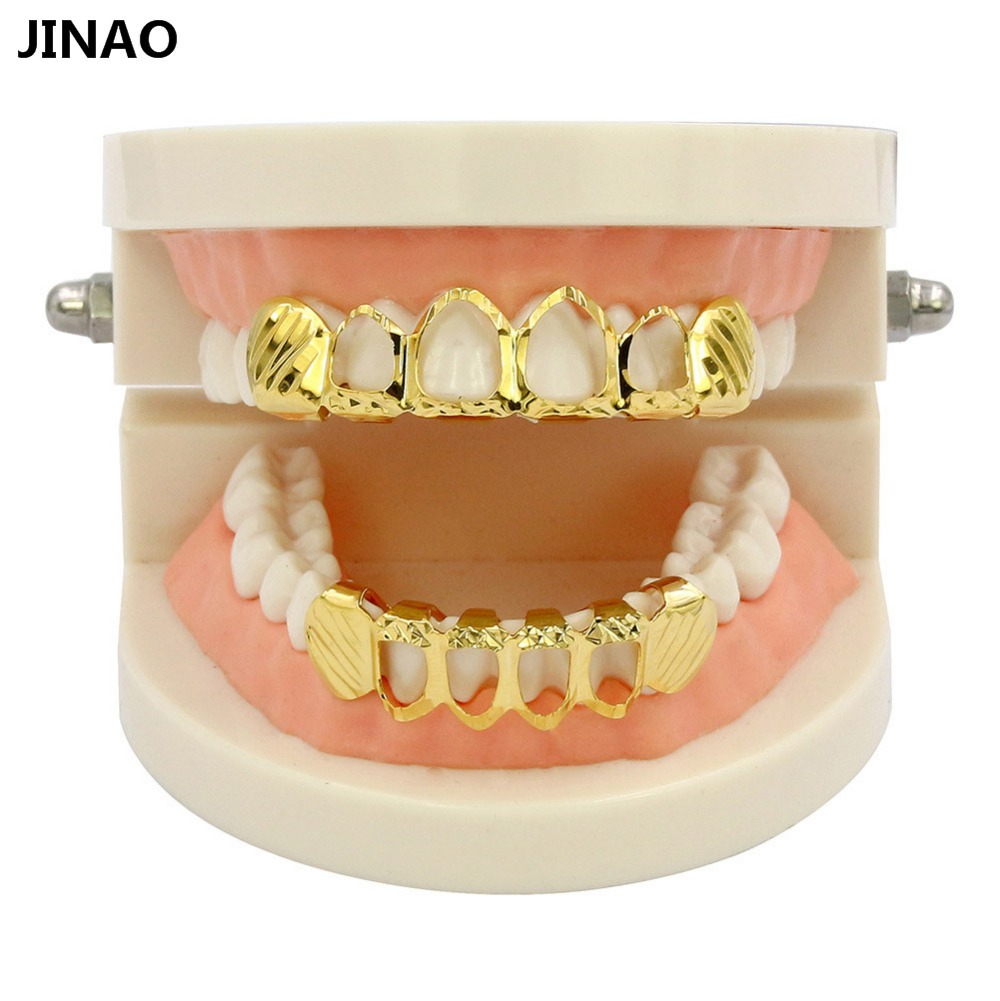JINAO New Fit d-cut Grillz Set - Street Fashion Jewelry recensione e prezzo
