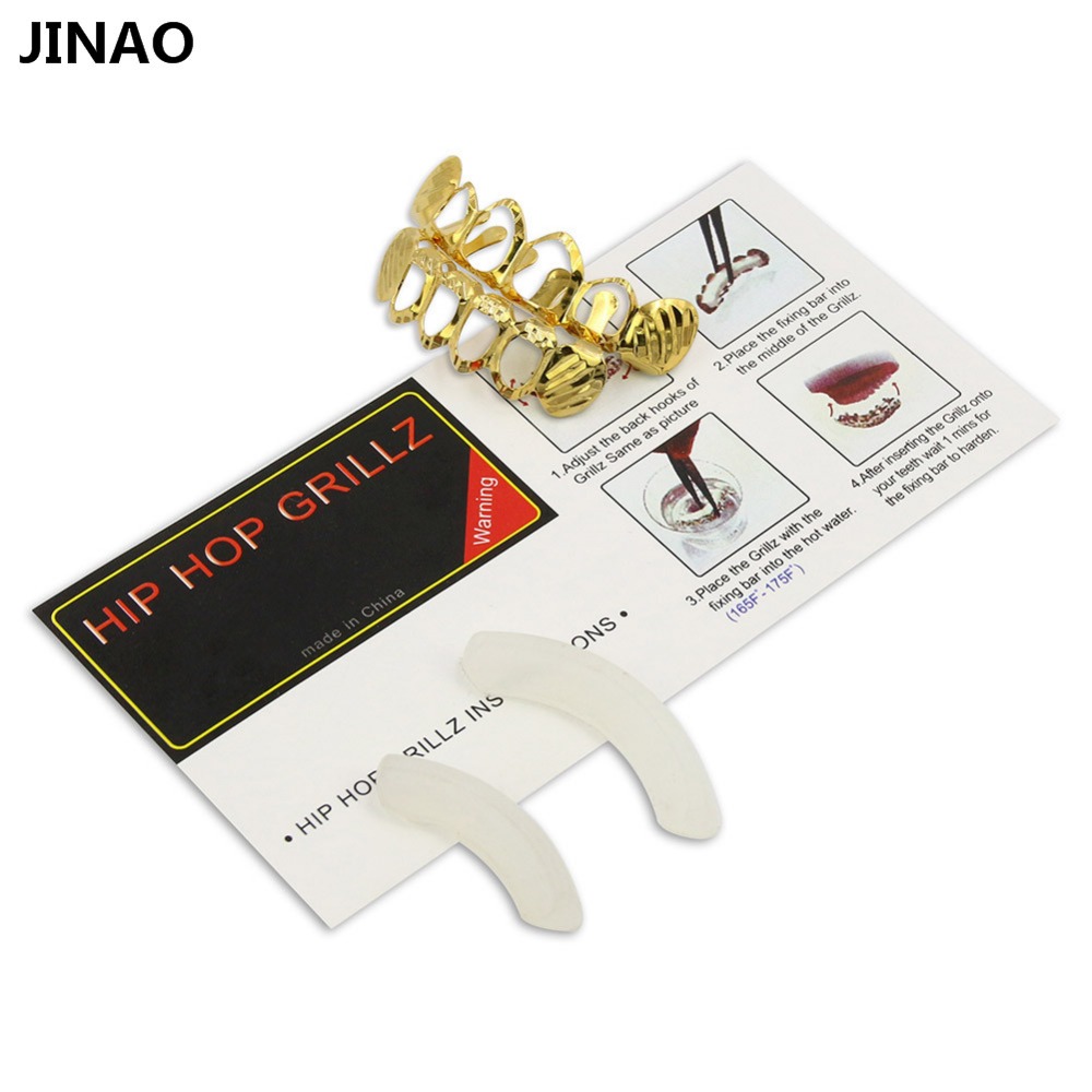 JINAO New Fit d-cut Grillz Set - Street Fashion Jewelry recensione e prezzo