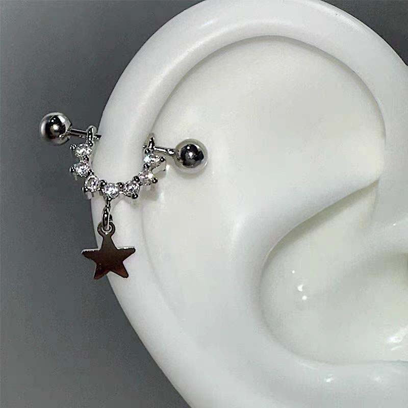 Orecchini a perno con zirconi  - Street Fashion Earrings recensione e prezzo