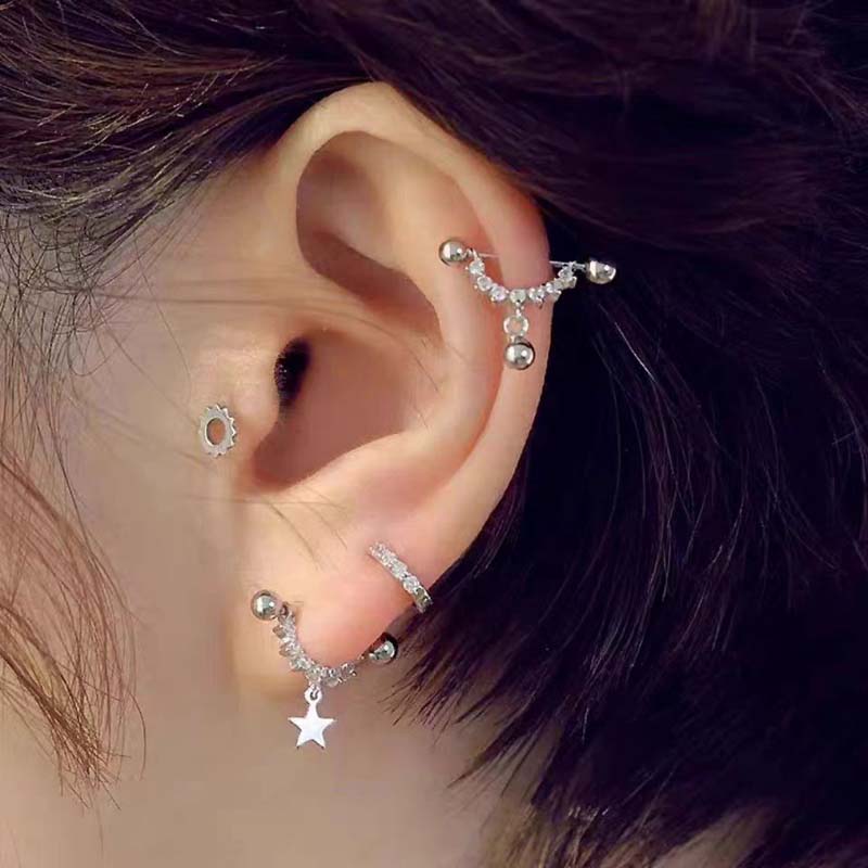 Orecchini a perno con zirconi  - Street Fashion Earrings recensione e prezzo