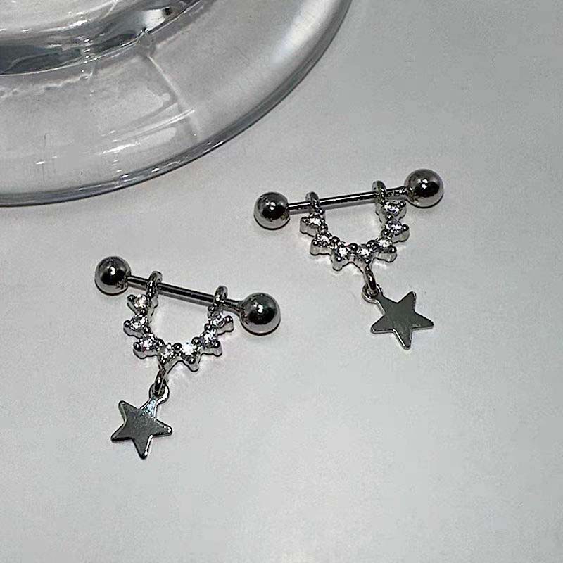 Orecchini a perno con zirconi  - Street Fashion Earrings recensione e prezzo