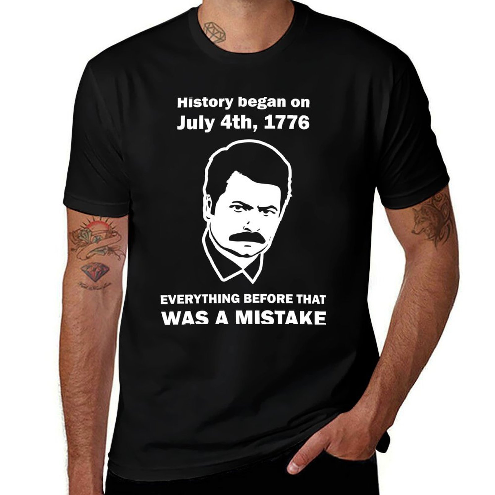 Ron Swanson History July 4 177 - Street Fashion History recensione e prezzo