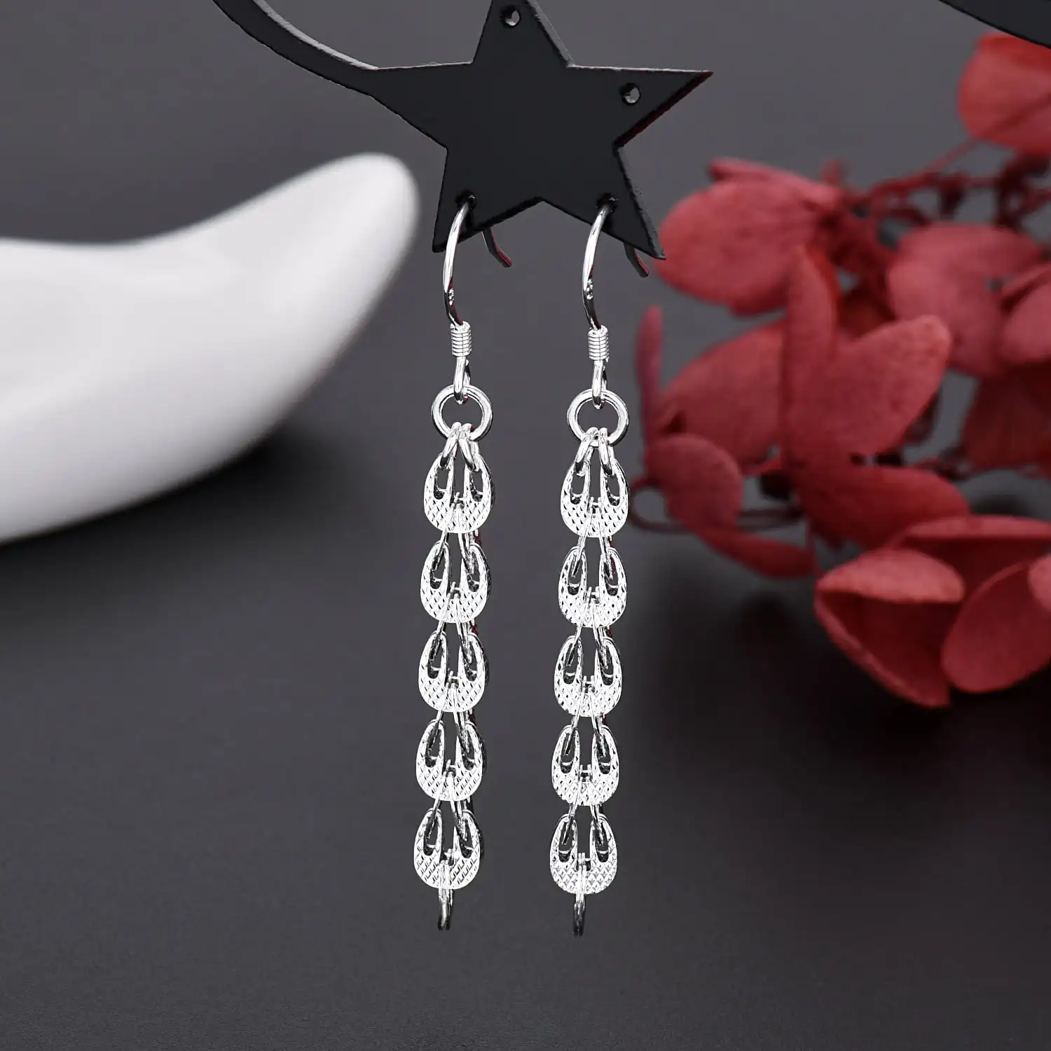Nuovi eleganti orecchini in ar - Street Fashion Earrings recensione e prezzo