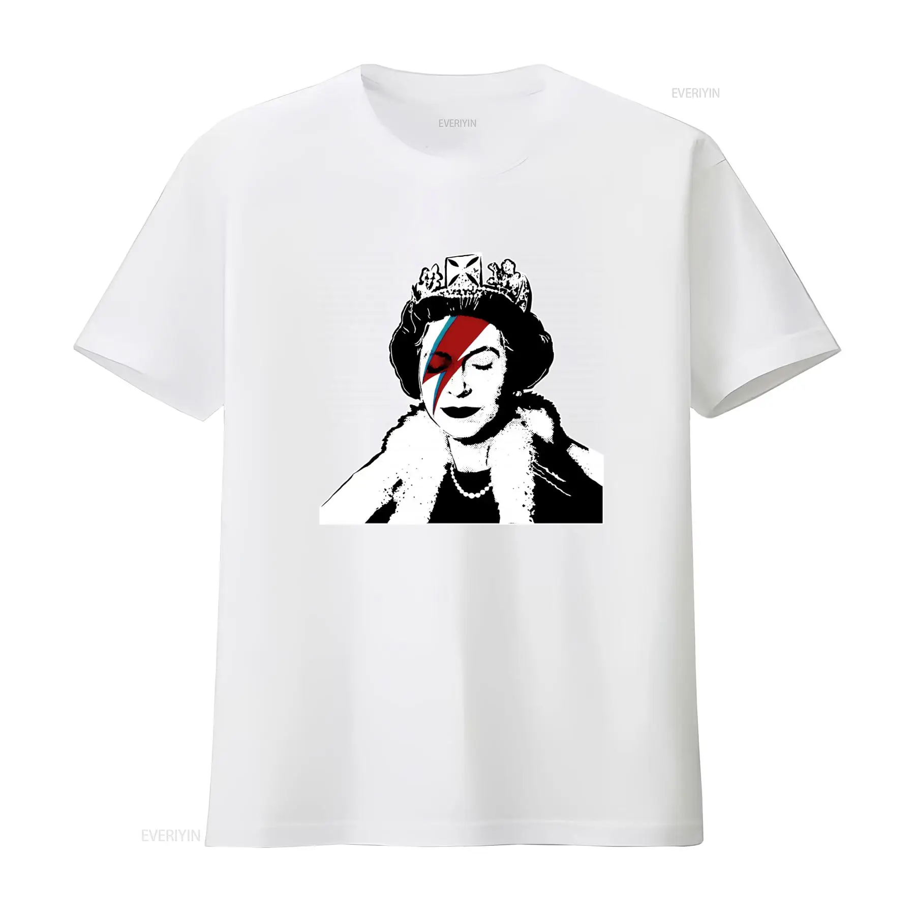 T-shirt Banksy Queen Graffiti  - Street Fashion Uk recensione e prezzo