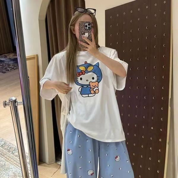T-shirt stampata Hello Kitty a - Street Fashion Jersey recensione e prezzo