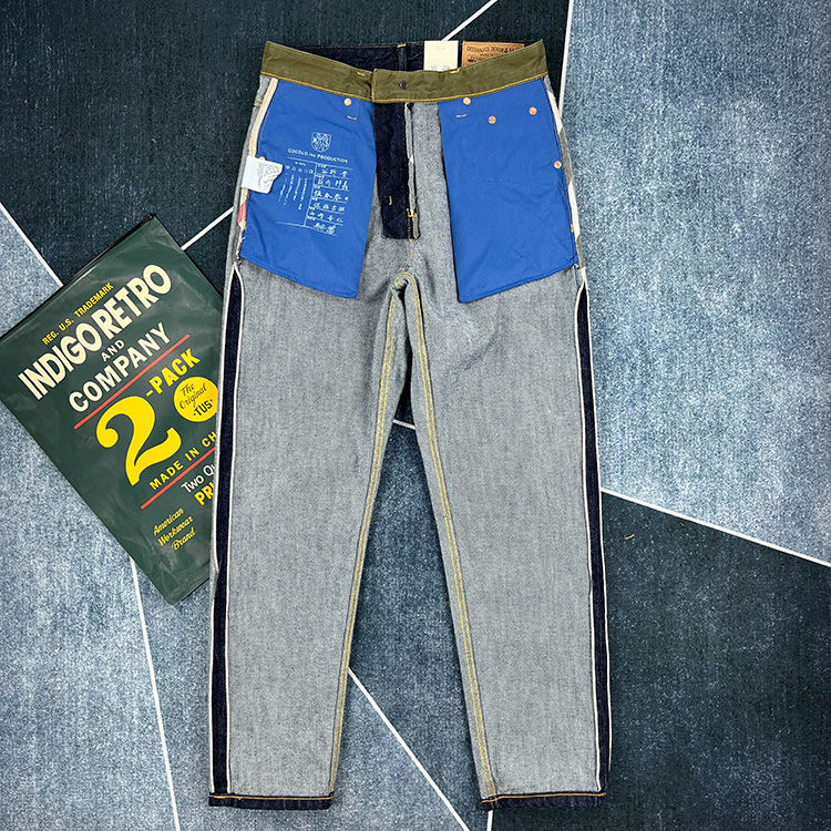 Jeans in denim con cimosa ross - Levis Jeans 501 recensione e prezzo