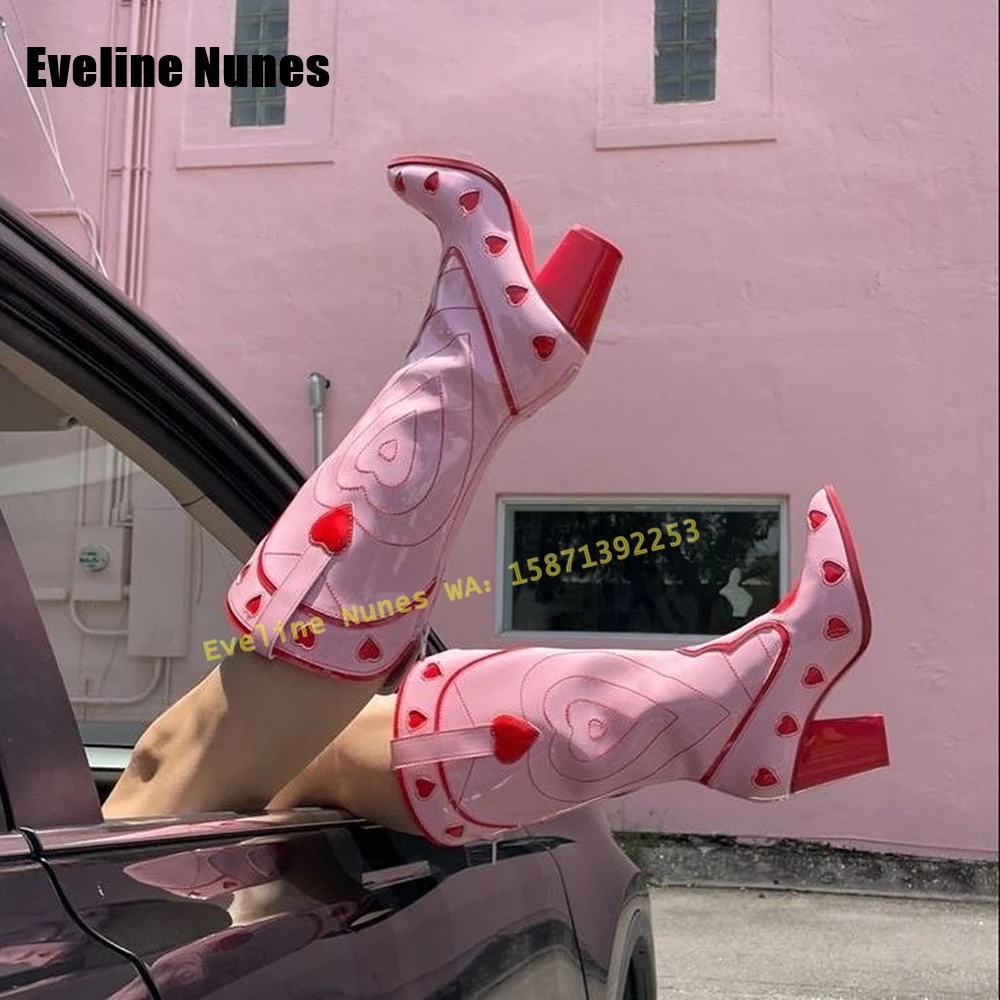 Stivali da cowgirl con cuore r - Street Fashion Female recensione e prezzo