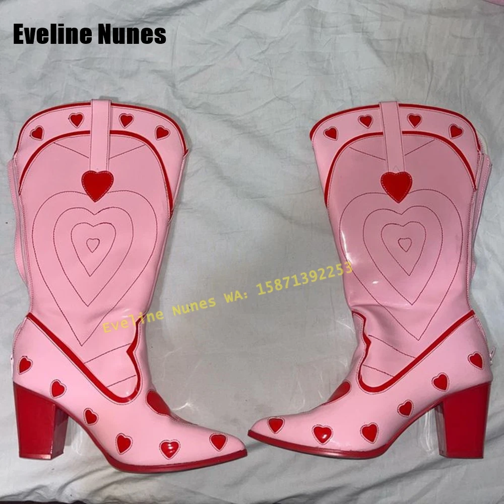 Stivali da cowgirl con cuore r - Street Fashion Female recensione e prezzo