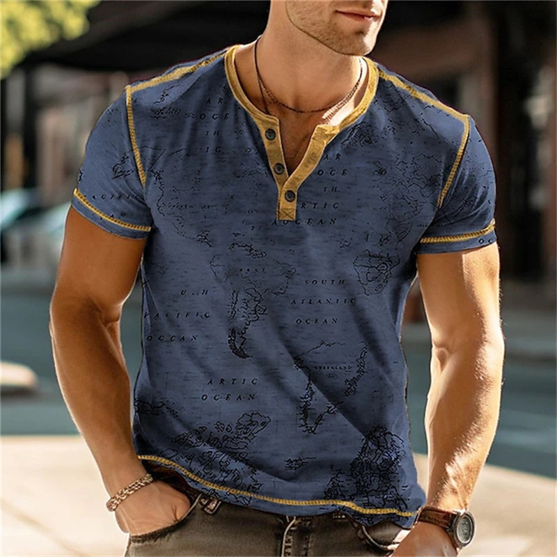 Camicie Henry da uomo con stam - Street Fashion Men recensione e prezzo
