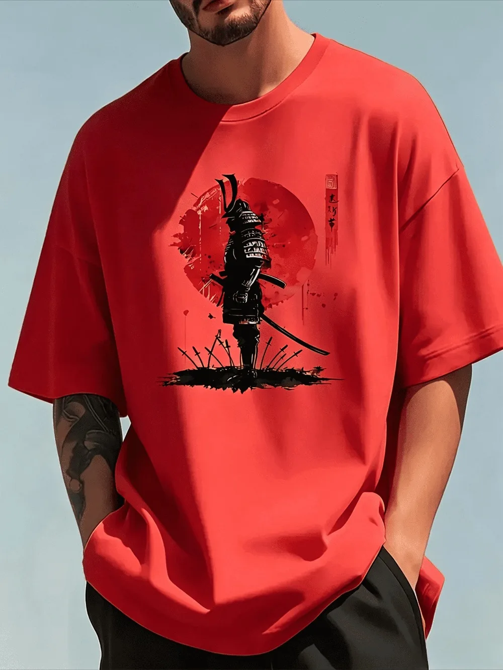 T-shirt da uomo Fashiona casua - Street Fashion In Japanese recensione e prezzo