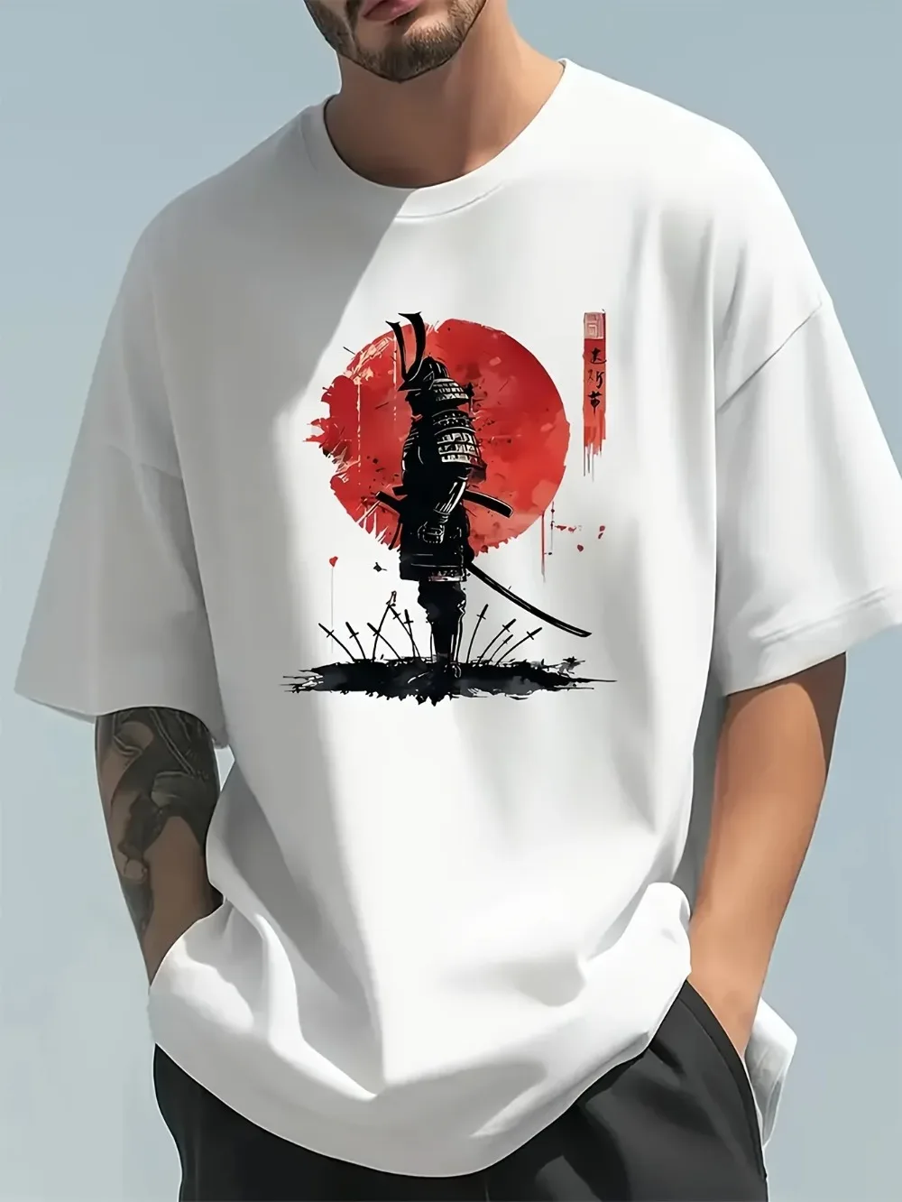T-shirt da uomo Fashiona casua - Street Fashion In Japanese recensione e prezzo