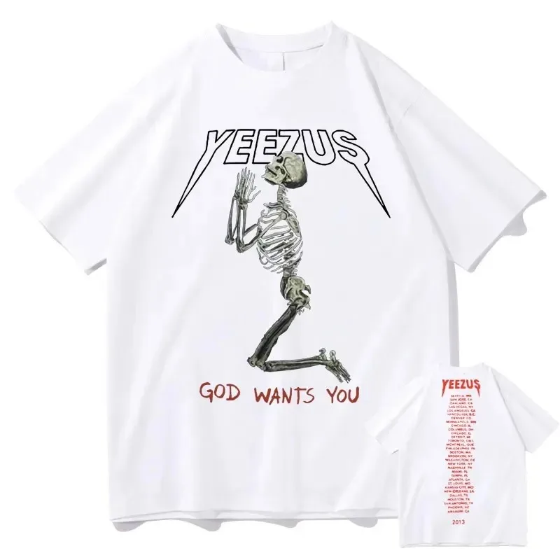 Nuovo Dio ti vuole Kanye West  - Street Fashion Jersey recensione e prezzo