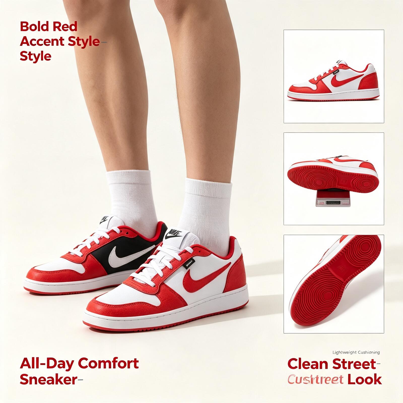 Sneakers basse Nike Ebernon Lo - Street Fashion Hong Kong recensione e prezzo