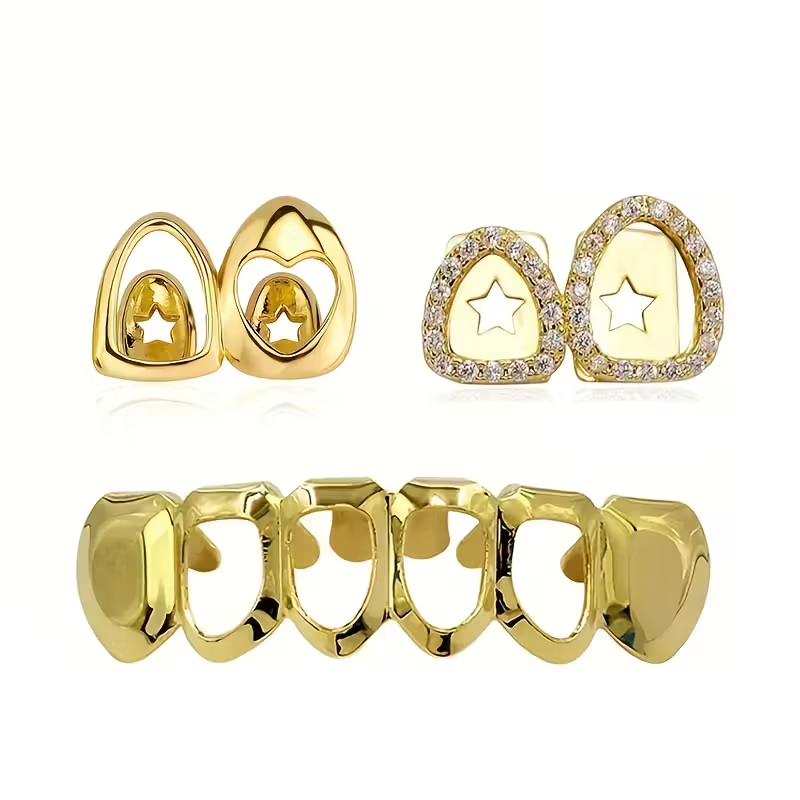 Set di 3 Accessori per Denti L - Street Fashion Jewelry recensione e prezzo