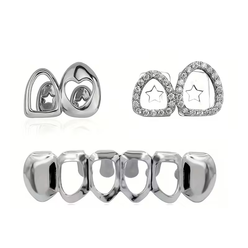 Set di 3 Accessori per Denti L - Street Fashion Jewelry recensione e prezzo