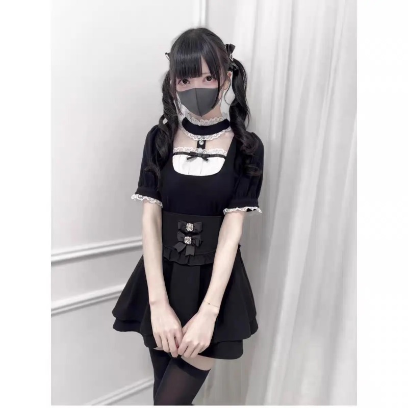 Camicetta Gotica con Volant e  - Street Fashion In Japanese recensione e prezzo